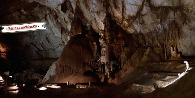 Красота в Мраморной пещере